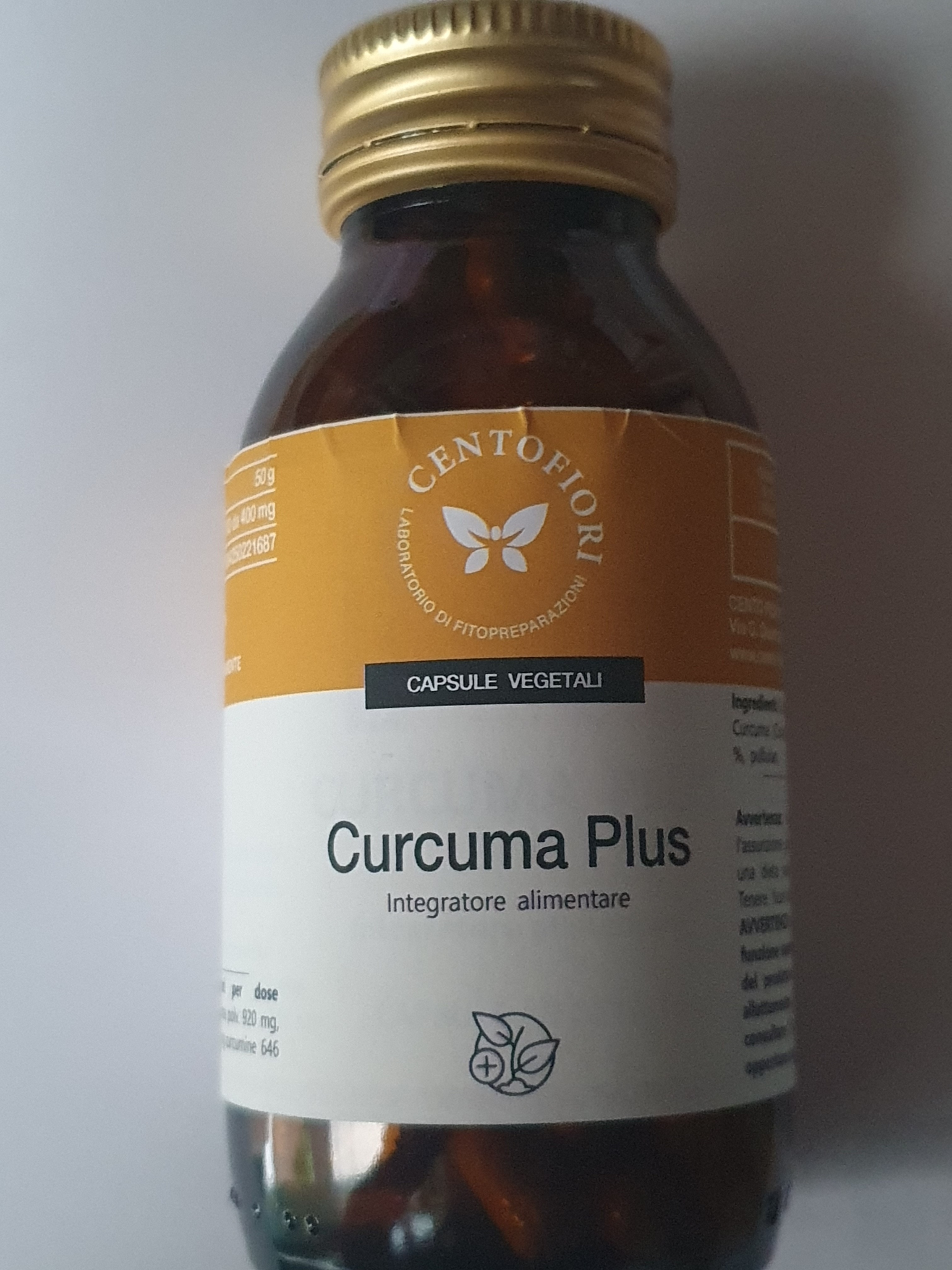 Curcuma Plus 100 capsule - Clicca l'immagine per chiudere